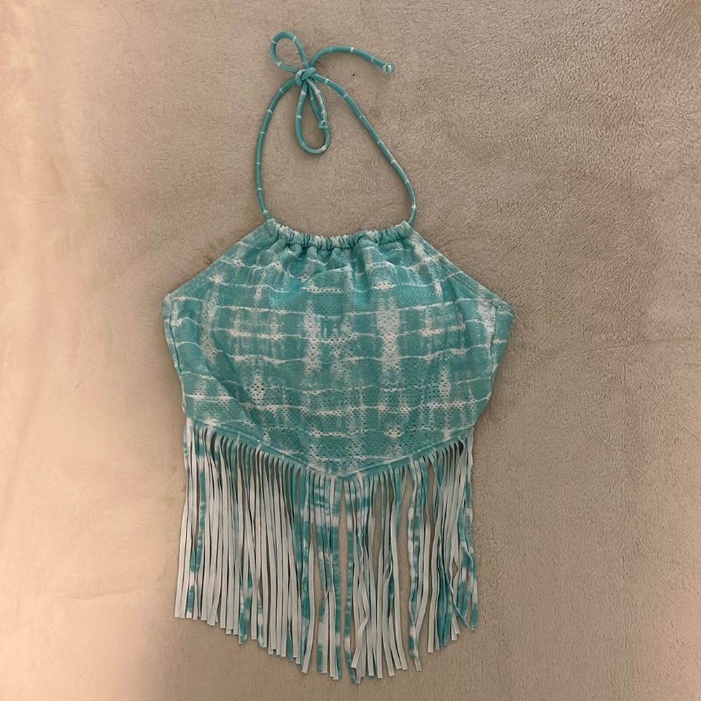 OP Fringe Bikini Top